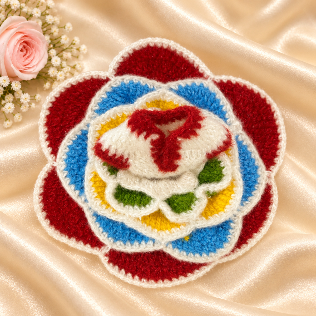 Rangoli Pushp Woollen Laddu Gopal Dress