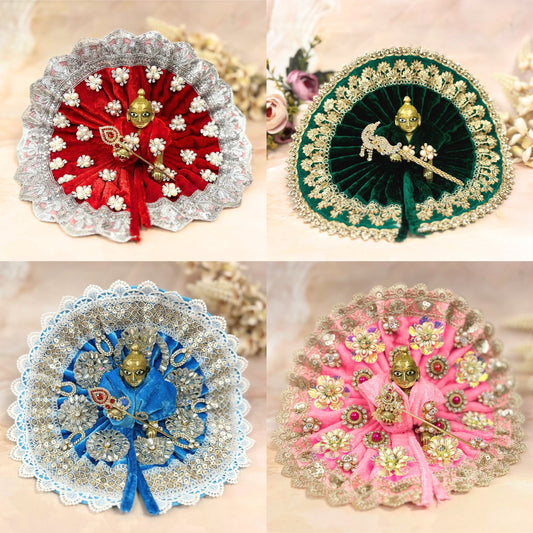 Maniratna Velvet Laddu Gopal Dress Combo