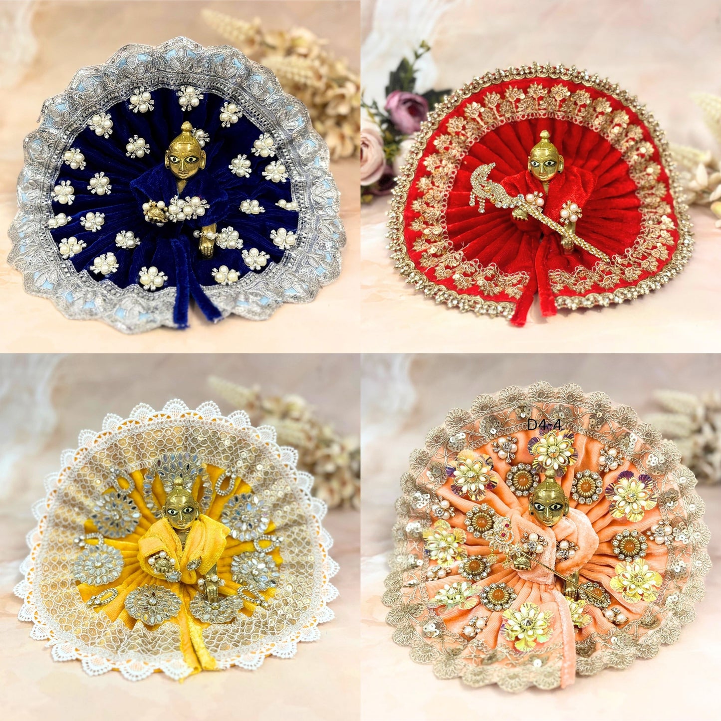 Vaidehi Velvet Laddu Gopal Dress Combo