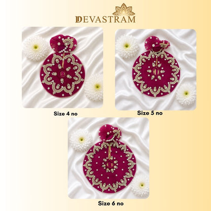Ruby Ambika Laddu Gopal Dress