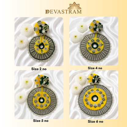 Peet Harit Yellow Laddu Gopal Dress