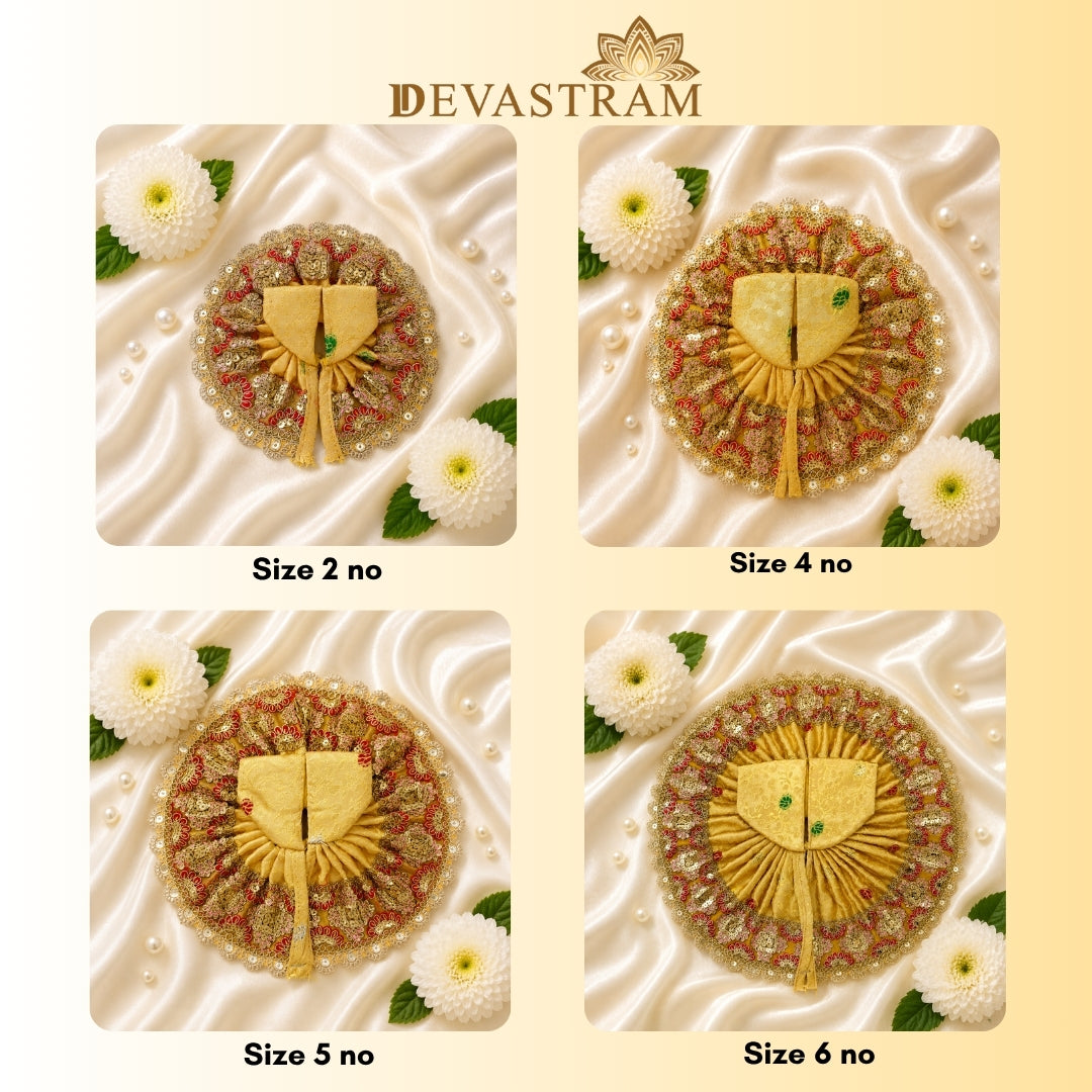 Gopal Shringar Laddu Gopal Dress (Pack of 3)