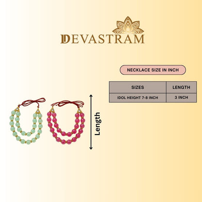 Braj Neel Necklace Set(Pack of 2)