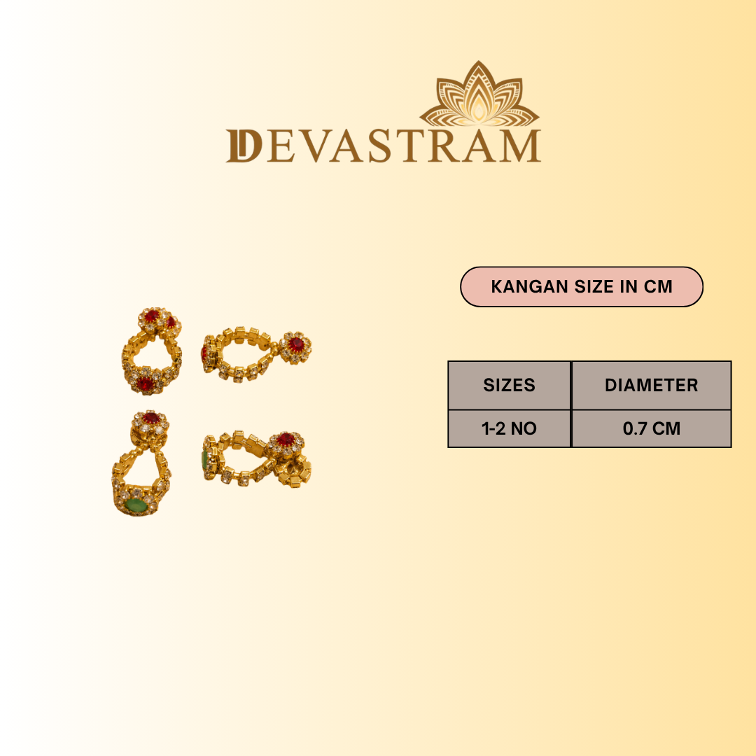 Gulab Rang Kangan (Pack of 2)