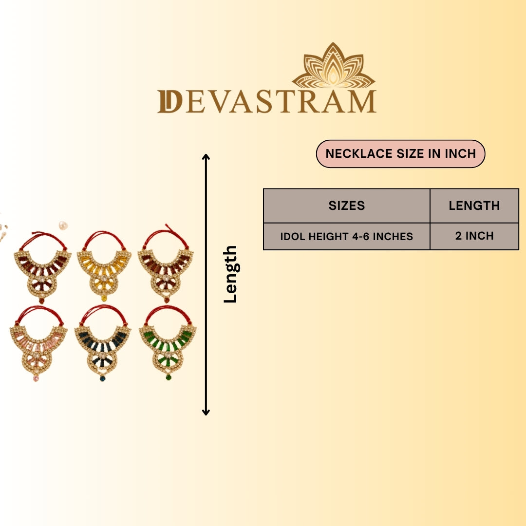 Braj Ratnesh Necklace Set(Pack of 6)
