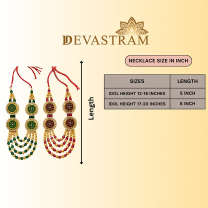 Ratna Kundan Necklace Set(Pack of 2)