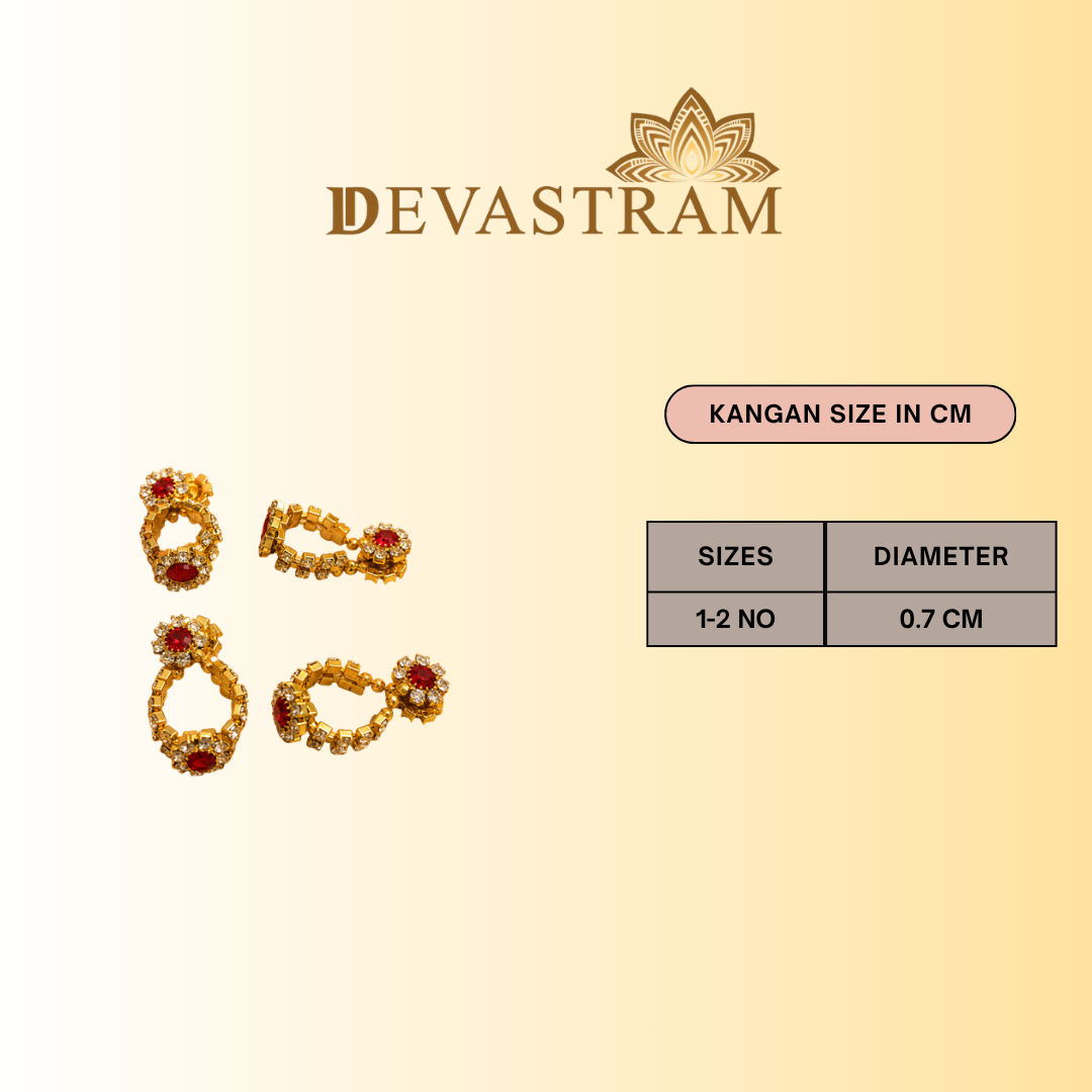 Kanha Yugma Kangan (Pack of 2)