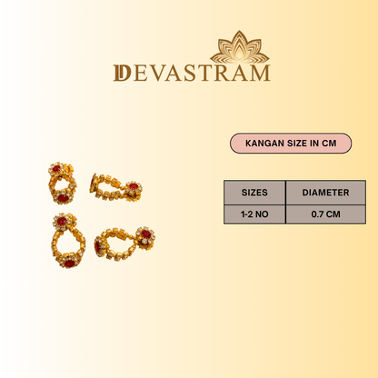 Kanha Yugma Kangan (Pack of 2)