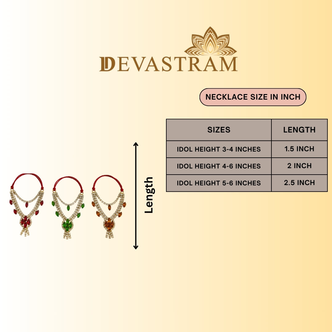 Vrindavan Kanthii Necklace Set(Pack of 3)