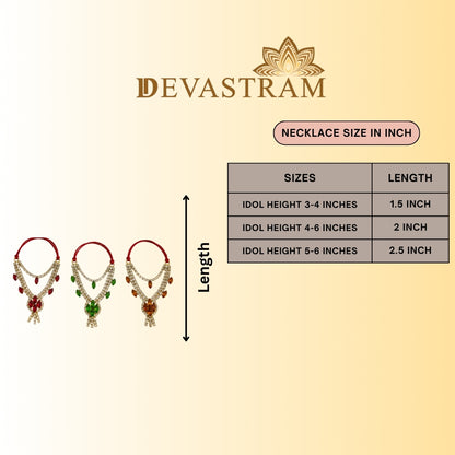 Vrindavan Kanthii Necklace Set(Pack of 3)