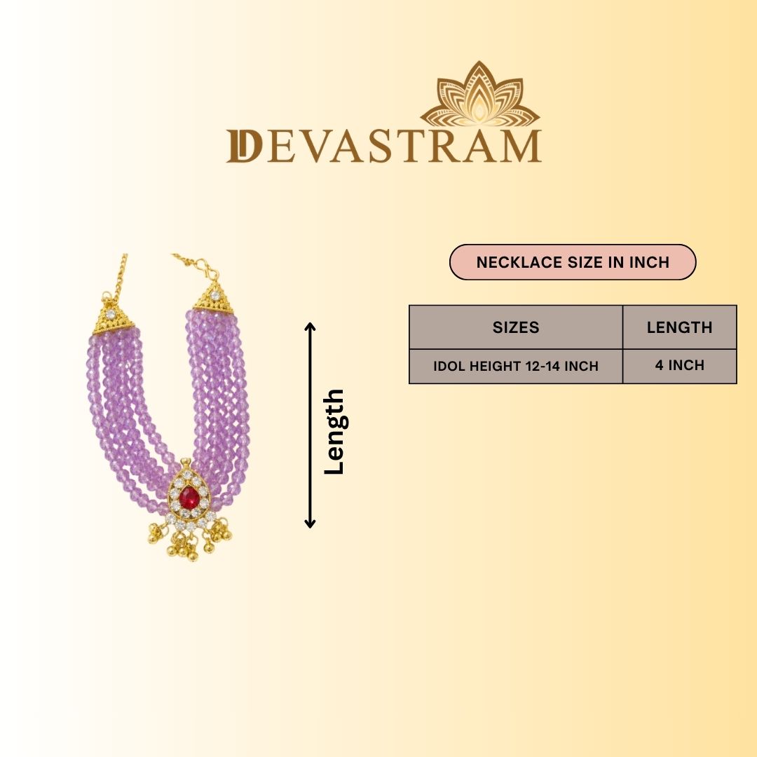 Braj Gulabi Necklace Set