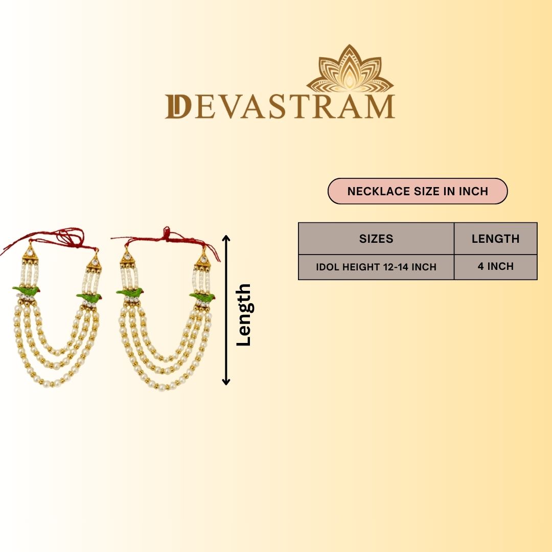 Kishori Crystal Necklace Set(Pack of 2)