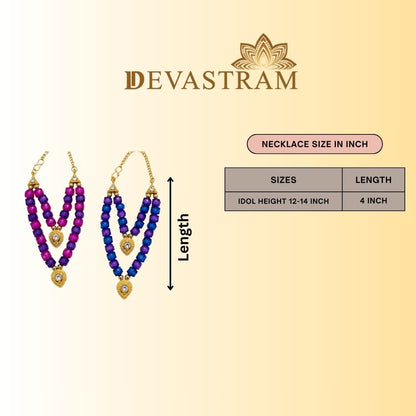 Rajvilas Kanthi Necklace Set(Pack of 2)