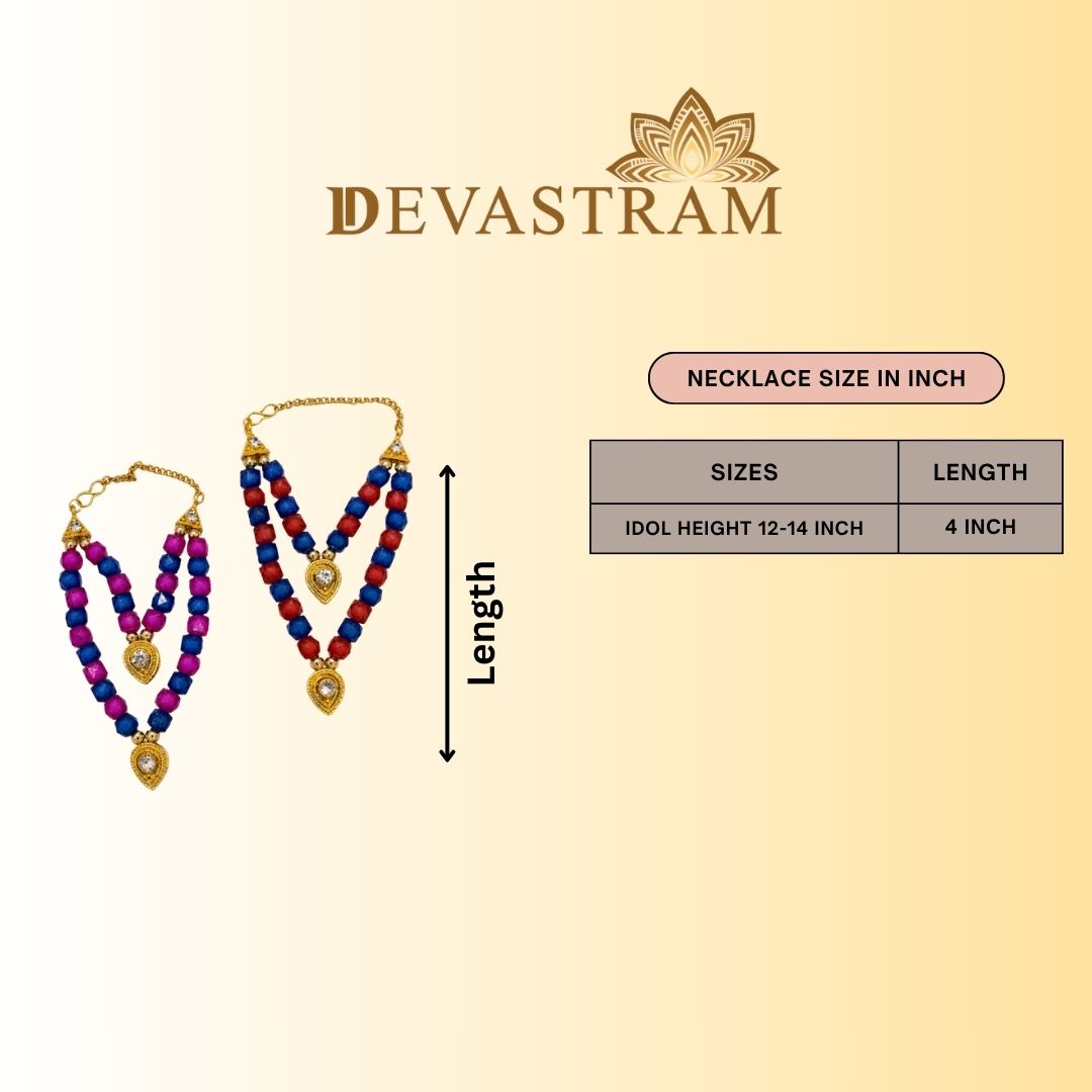 Rajratna Kanthi Necklace Set(Pack of 2)