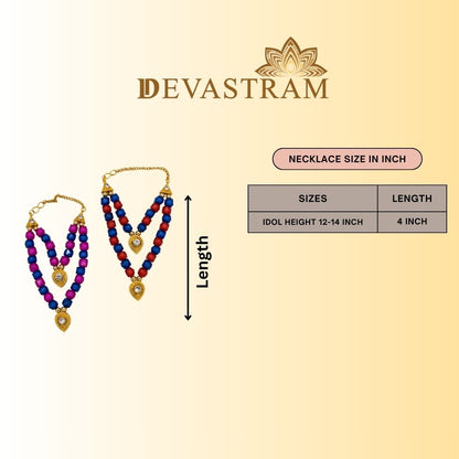 Rajratna Kanthi Necklace Set(Pack of 2)