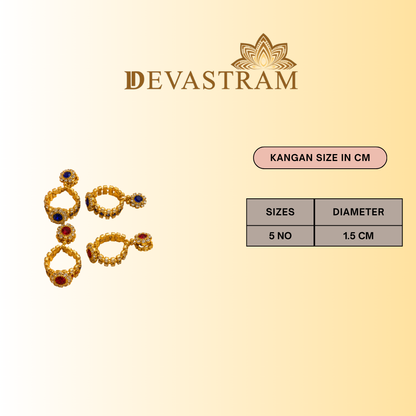 Milan Madhav Yugma Kangan (Pack of 2)