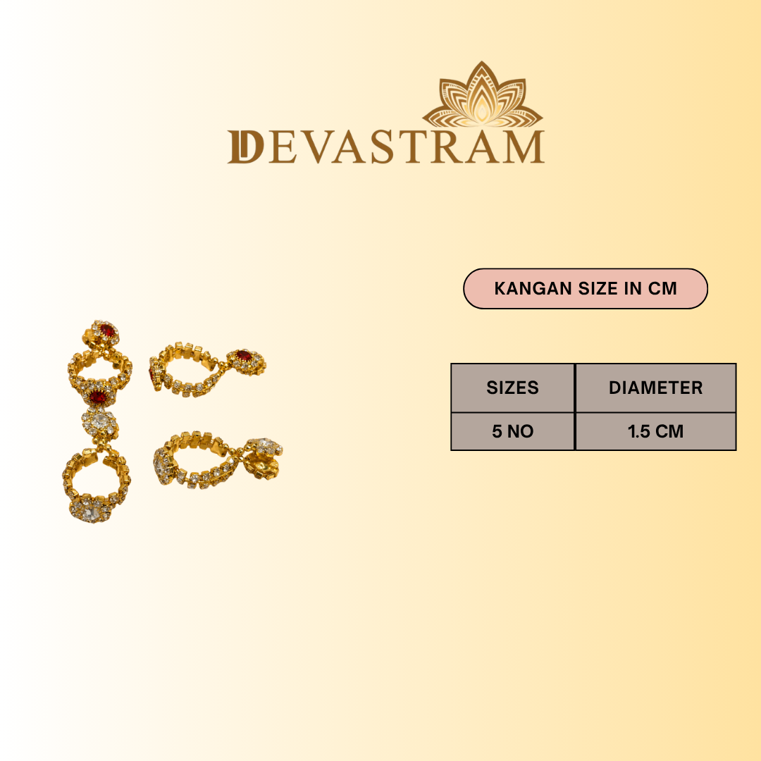 Shwet Yugma Kangan (Pack of 2)