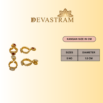 Shwet Yugma Kangan (Pack of 2)