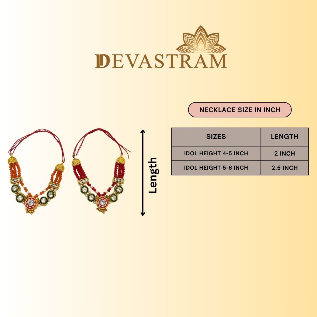 Ruby Keshari Necklace Set(Pack of 2)