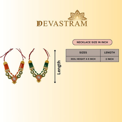 Harit Keshari Necklace Set(Pack of 2)