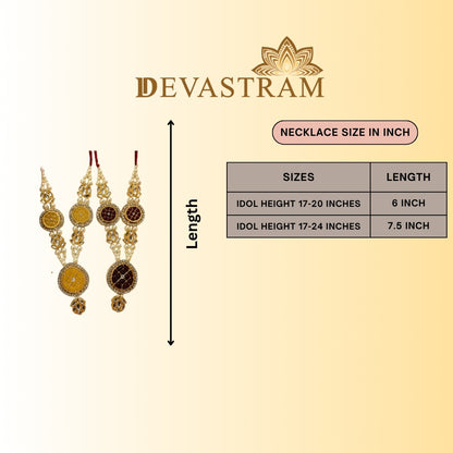 Moti Kundan Necklace Set(Pack of 2)