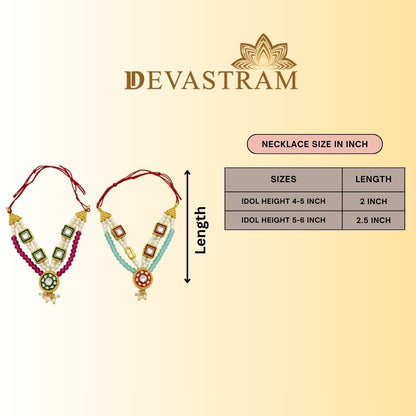 Nikunj Gulhar Necklace Set(Pack of 2)