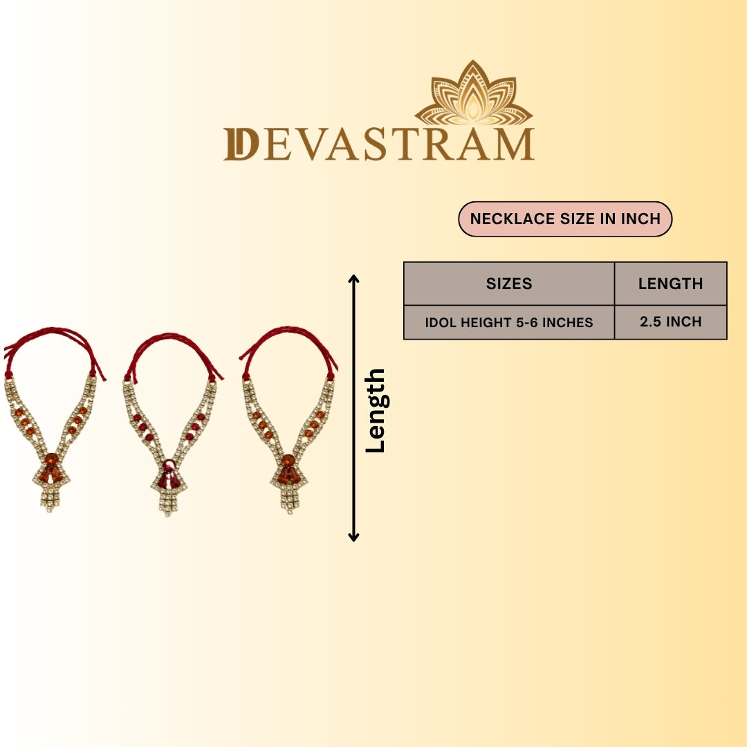 Keshari Pushp Necklace Set(Pack of 3)