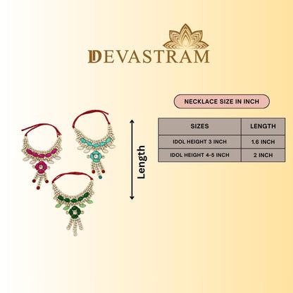 Kishori Chandrika Necklace Set(Pack of 3)
