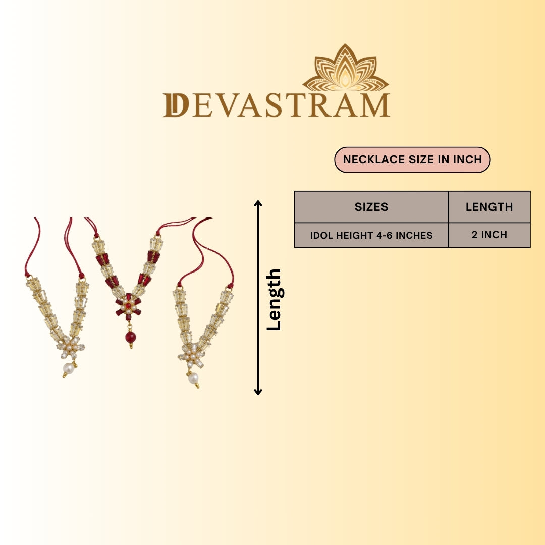 Vraj Gopal Necklace Set(Pack of 3)
