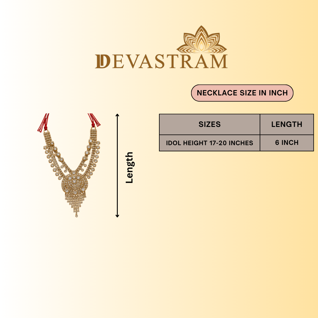 Rajmala Shwet Necklace Set