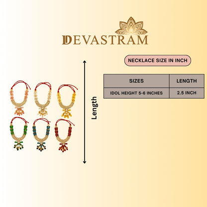 Mohanpriya Kanthi Necklace Set(Pack of 6)