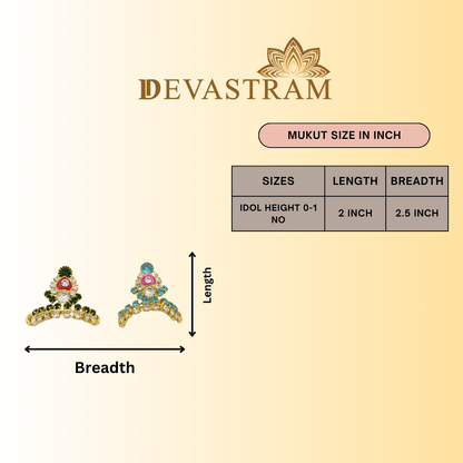 Shyam Divya Mukut (Pack of 2)
