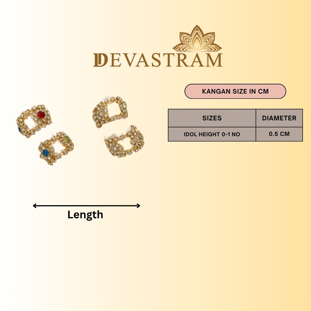 Shwet Alankar Kangan (Pack of 2)