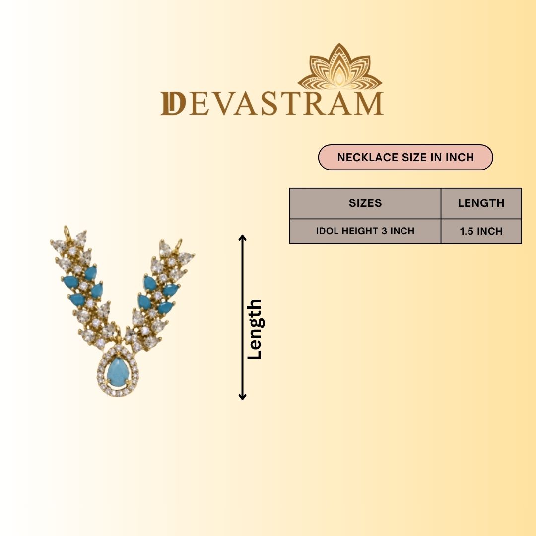 Neelam Ratna Necklace Set