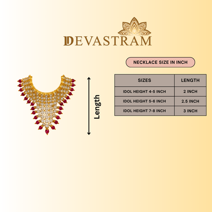 Ruby Bhakti Necklace Set