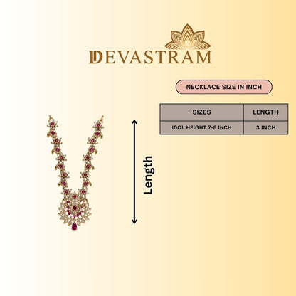 Ruby Vaijyanti Necklace Set