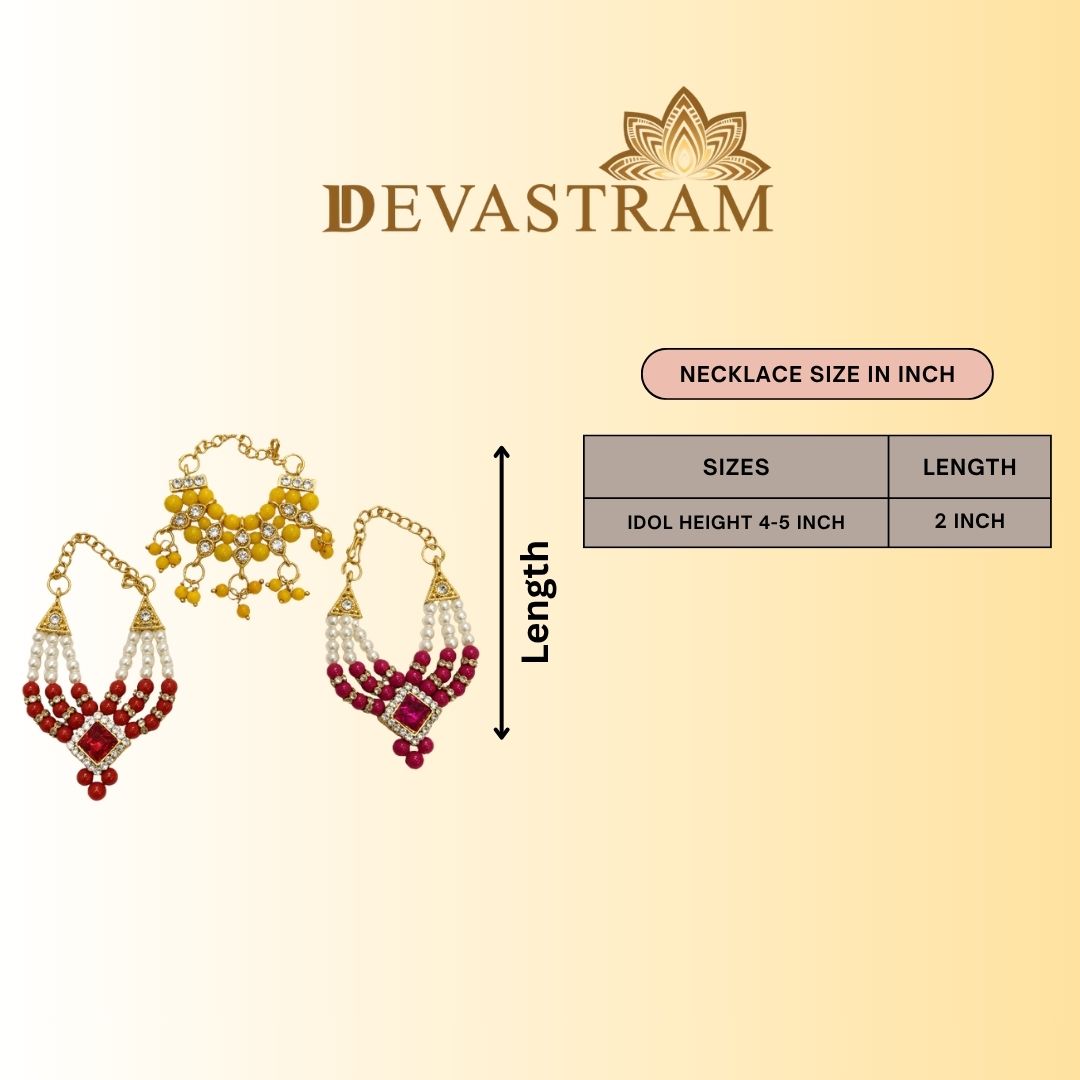 Kishori Sakhi Necklace Set(Pack of 3)