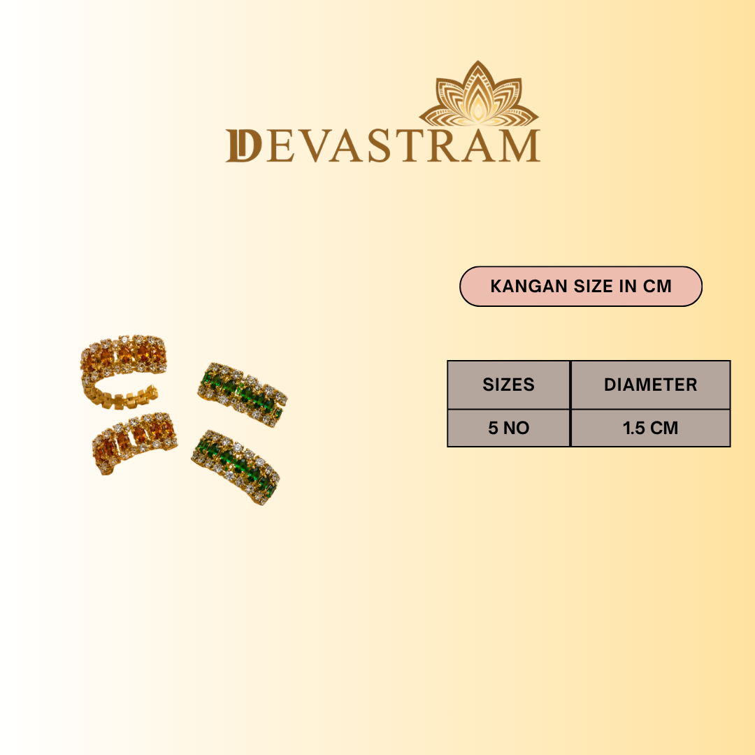 Radha Shringar Kangan (Pack of 2)