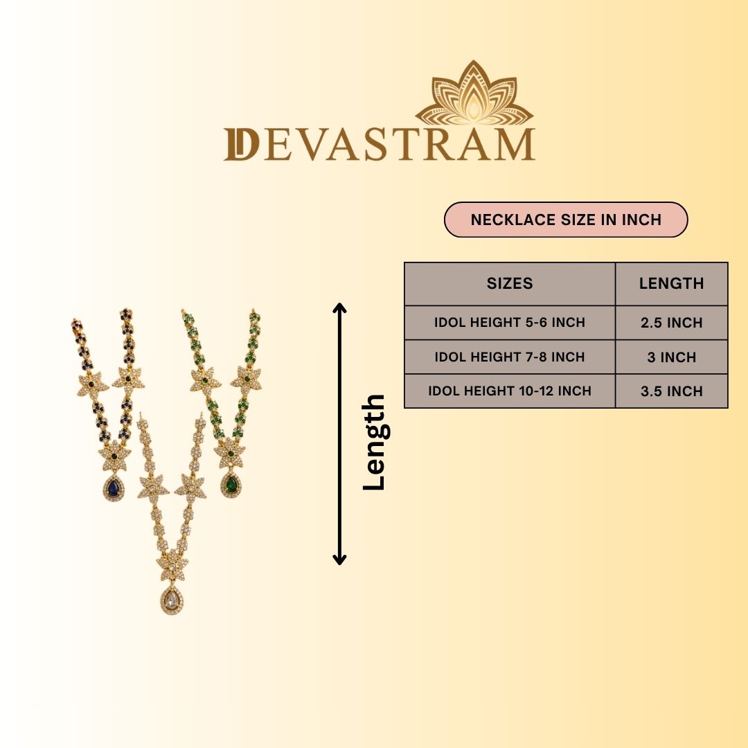 Yamuna Neel Necklace Set (Pack of 3)