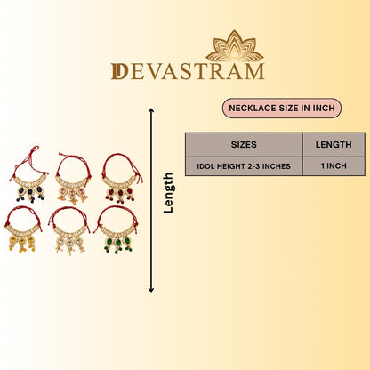 Niketan Kanthi Necklace Set(Pack of 6)