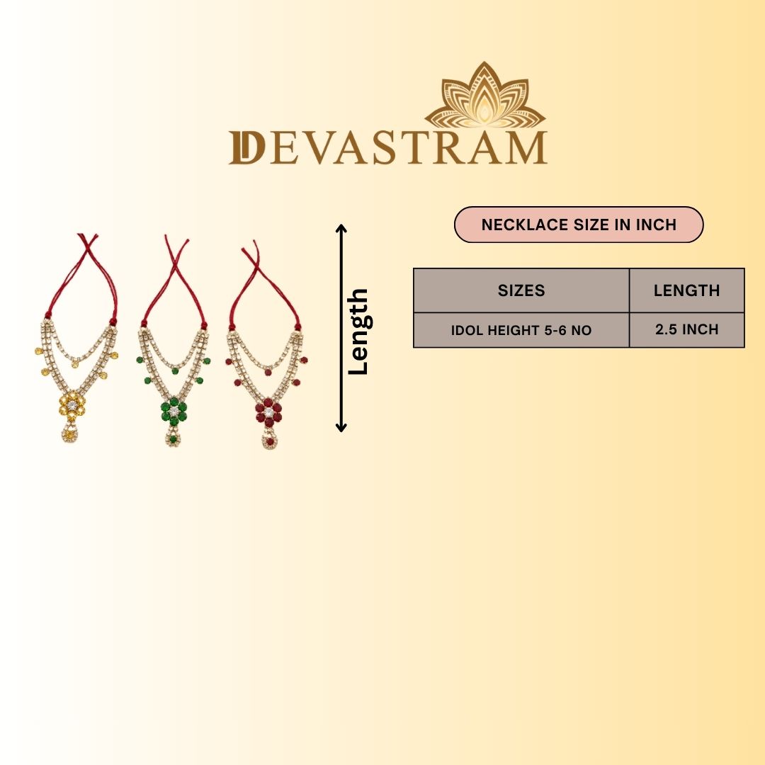 Pitambari Harit Necklace Set(Pack of 3)