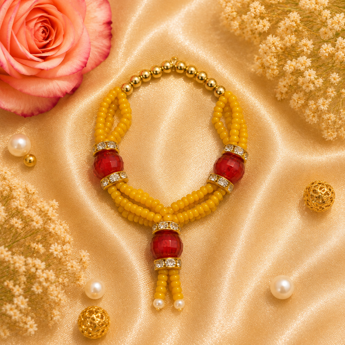 Pavitra Deep Necklace Set (Pack of 7)