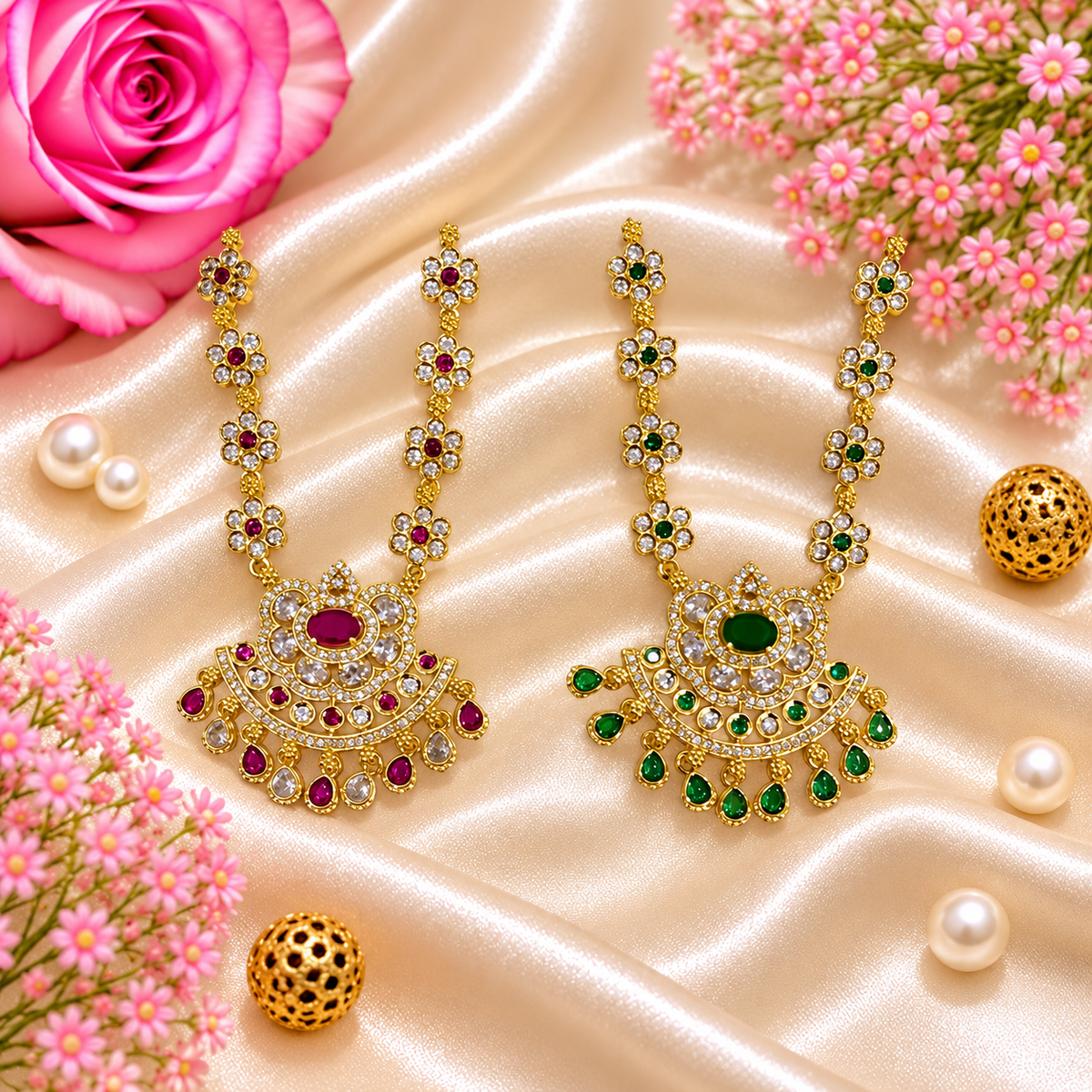 Shubh Samriddhi Necklace Set (Pack of 2)