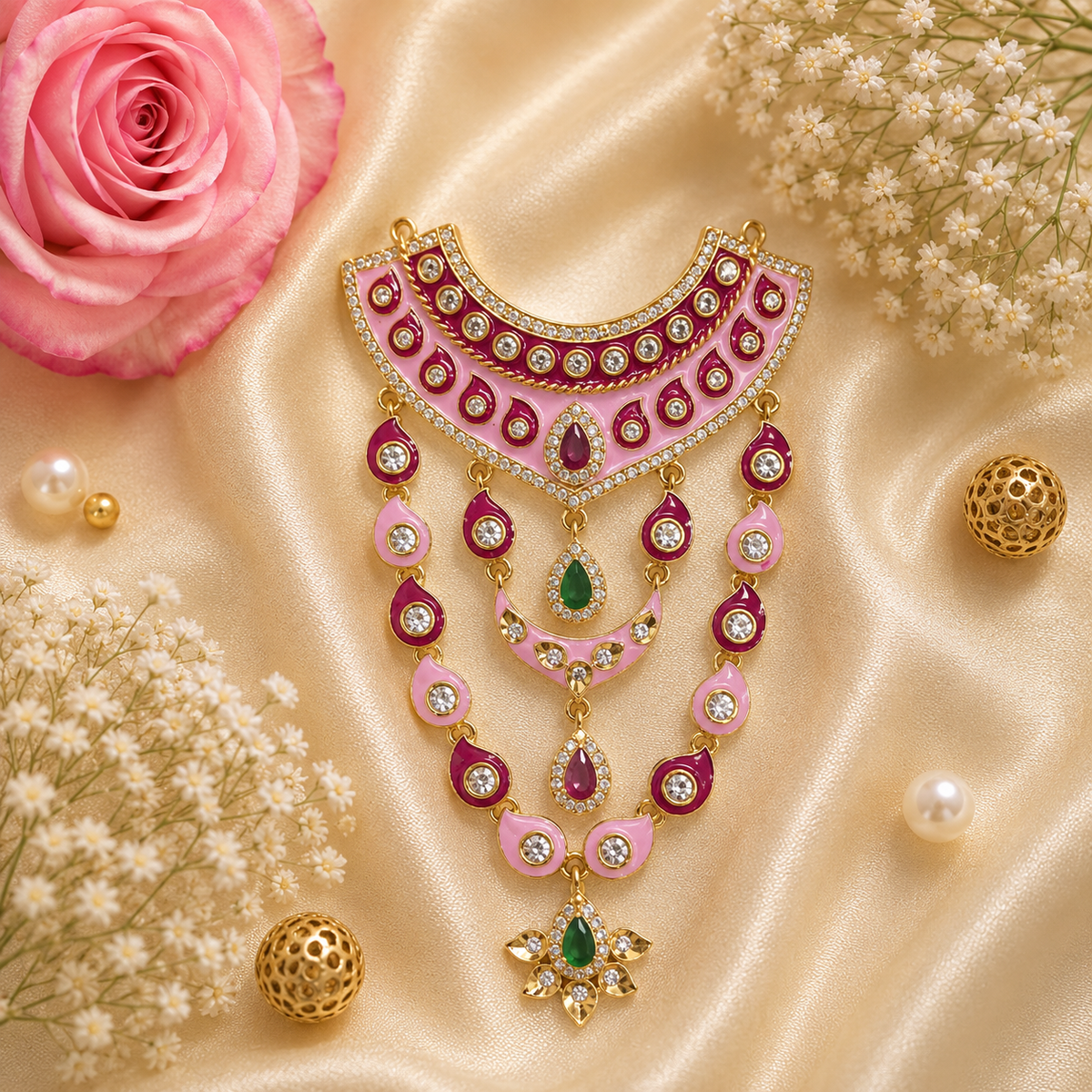 Kundan Dhawal Necklace Set