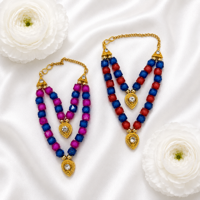 Rajratna Kanthi Necklace Set(Pack of 2)
