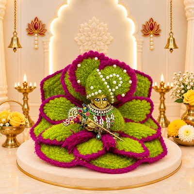 Yugal Kishor Woollen Laddu Gopal Dress