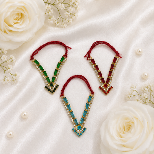 Ratnaraj Ambika Necklace Set(Pack of 3)