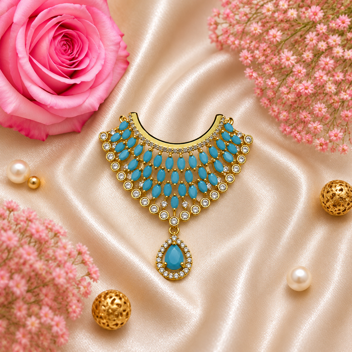 Akashmani Bhakti Necklace Set