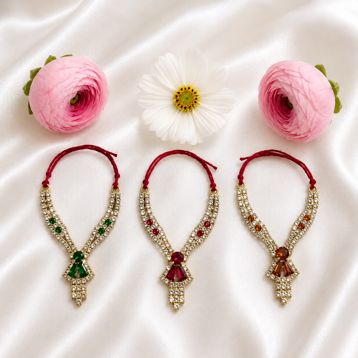 Madhavv Kanthii Necklace Set(Pack of 3)