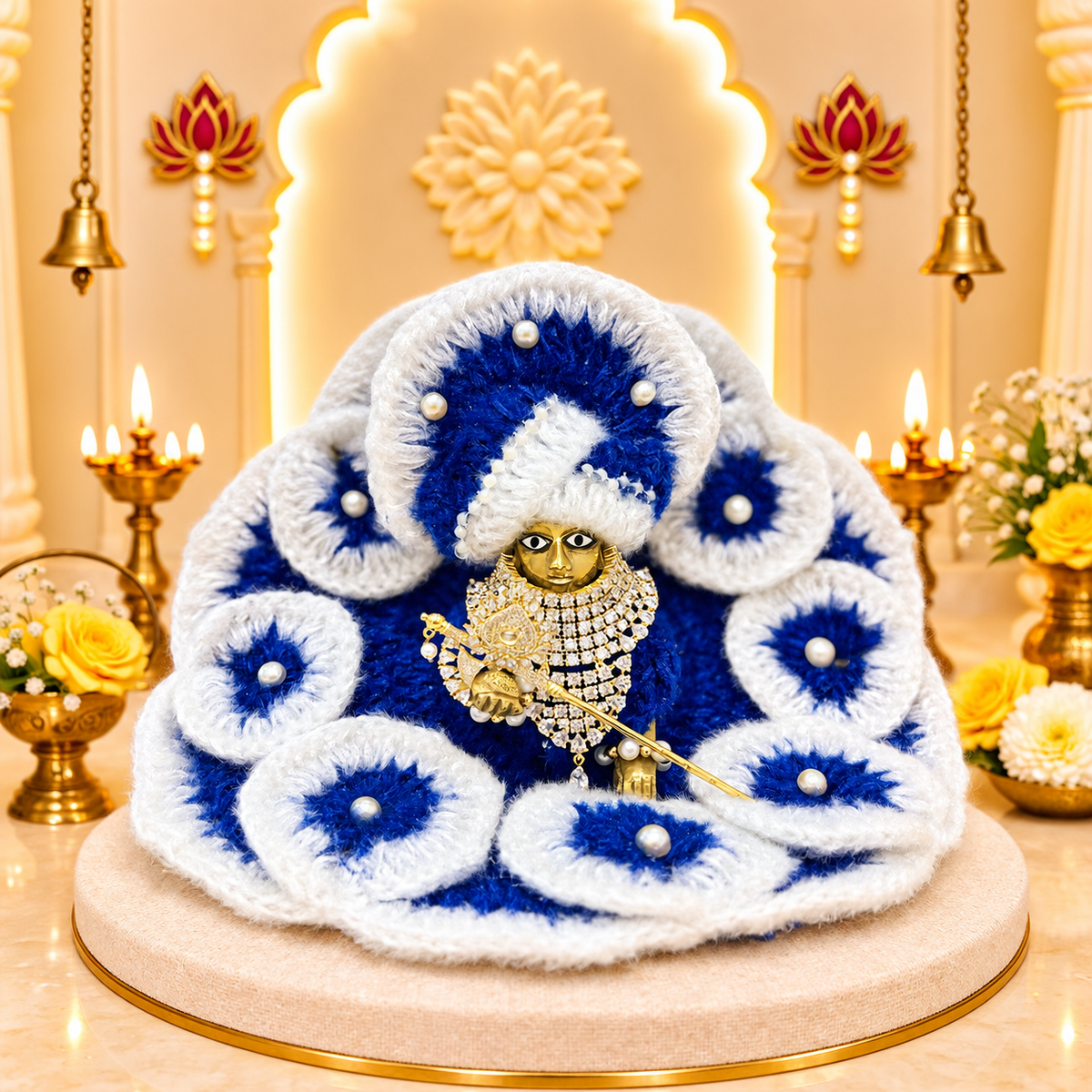 Indraneel Shakti Woollen Laddu Gopal Dress